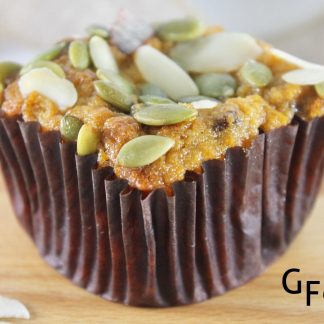 Pumpkin Apple Currant Paleo Teacake