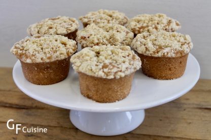 GF Rhubarb Apple Cakes