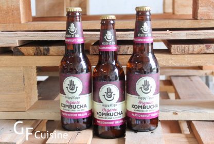 Happy Hippie Organic Kombucha Passionfruit